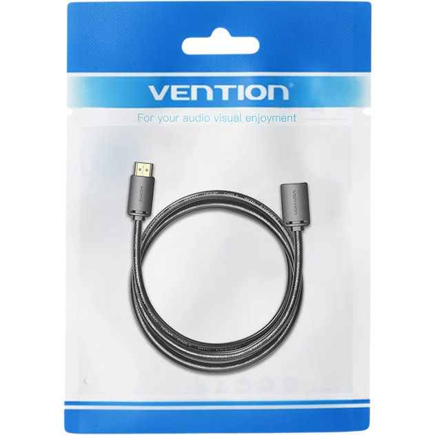 Кабель-удлинитель Vention HDMI High speed v2.0 with Ethernet 19F/19M - 2м Vention AHCBH Кабель-удлинитель Vention HDMI High speed v2.0 with Ethernet 19F/19M - 2м Vention AHCBH