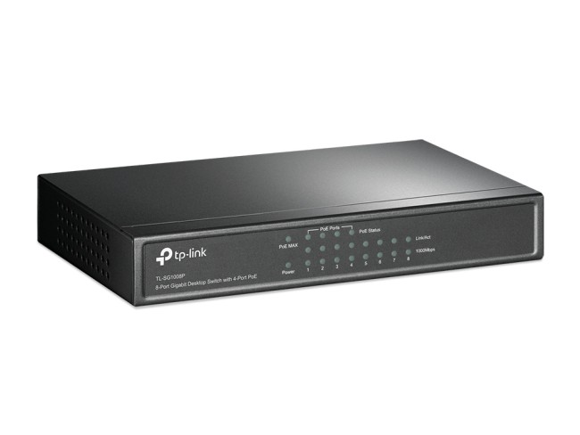 Коммутатор TP-Link TL-SG1008P Коммутатор TP-Link TL-SG1008P
