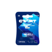Элемент питания Батарейка литиевая СТАРТ CR123А 1500мАч