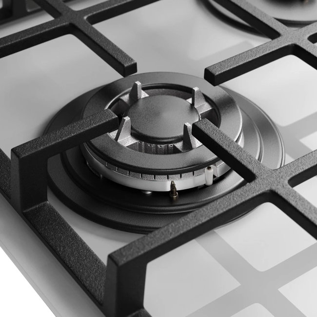 Варочная поверхность Monsher Monsher MGG 45 Blanc Варочная поверхность Monsher Monsher MGG 45 Blanc