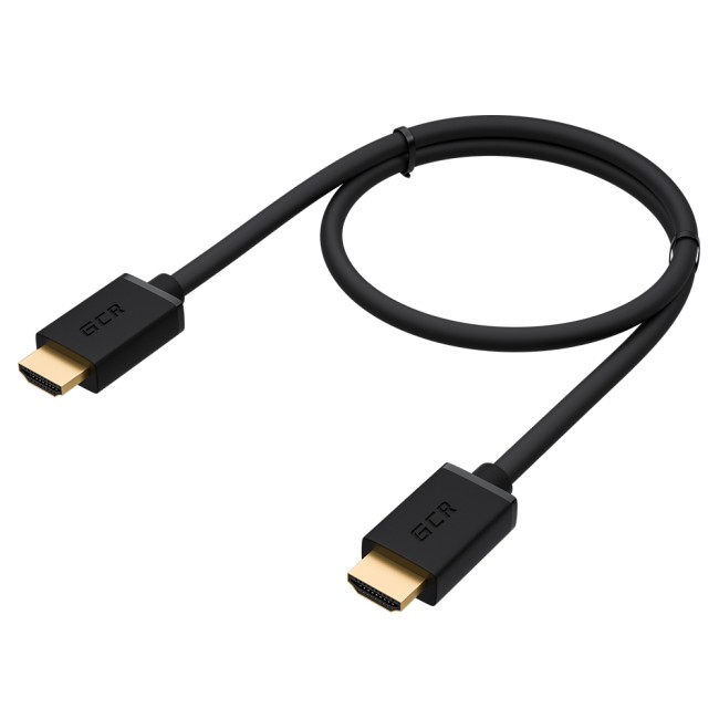 GCR Кабель 2.0m HDMI версия 2.0, HDR 4:2:2, Ultra HD, 4K 60 fps 60Hz/5K*30Hz, 3D, AUDIO, 18.0 Гбит/с, 28/28 AWG, OD7.3mm, тройной экран, черный, GCR-HM411-2.0m Greenconnect HDMI 2.0 - HDMI 2.0 2м черный