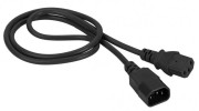 Шнур питания LANMASTER LAN-PP13/14-1.0-BK Шнур питания LANMASTER LAN-PP13/14-1.0-BK