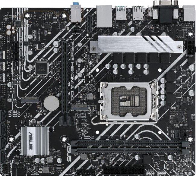 Материнская плата ASUS PRIME H610M-A D4-CSM Материнская плата ASUS PRIME H610M-A D4-CSM