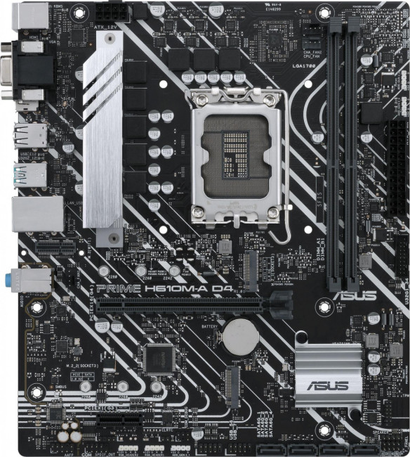 Материнская плата ASUS PRIME H610M-A D4-CSM Материнская плата ASUS PRIME H610M-A D4-CSM