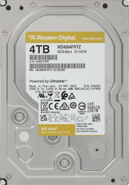 Жесткий диск WD WD4004FRYZ Жесткий диск WD WD4004FRYZ