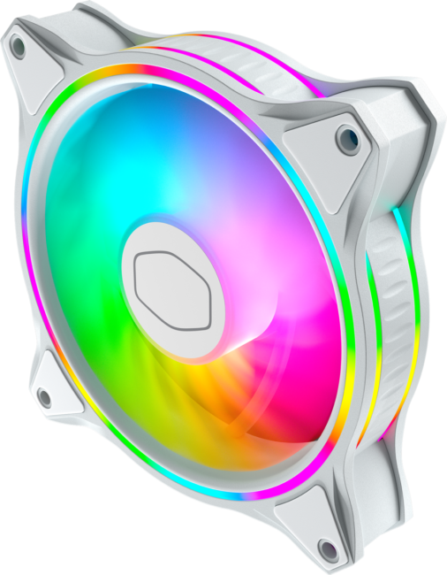 Кулера для корпуса 1 Ватт Cooler Master MasterFan MF120 Halo White Edition Кулера для корпуса 1 Ватт Cooler Master MasterFan MF120 Halo White Edition