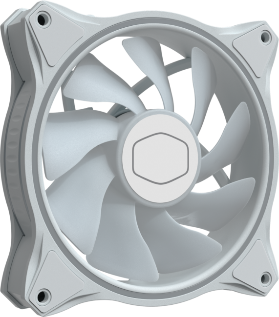 Кулера для корпуса 1 Ватт Cooler Master MasterFan MF120 Halo White Edition Кулера для корпуса 1 Ватт Cooler Master MasterFan MF120 Halo White Edition