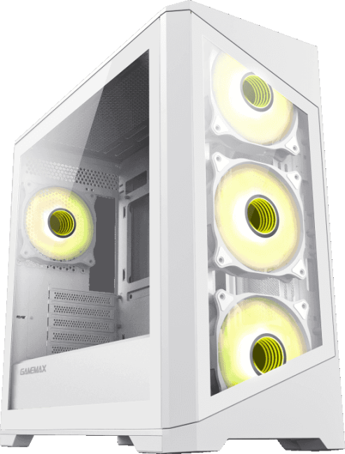 Компьютерный корпус mATX, без блока питания GameMax Destroyer TGW