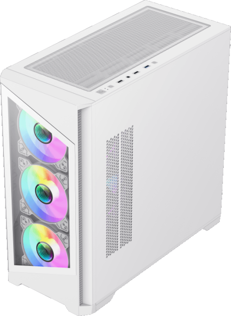 Компьютерный корпус mATX, без блока питания GameMax Destroyer TGW