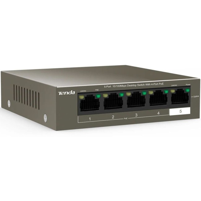 Коммутатор Tenda TEF1105P-4-38W