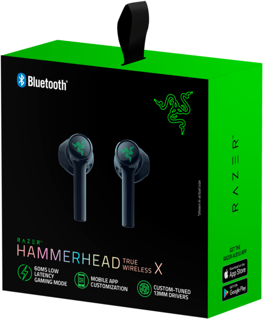 Гарнитура Razer Hammerhead True Wireless X Razer Hammerhead True Wireless X