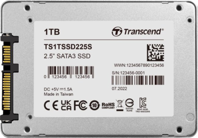 Твердотельный накопитель Transcend TS1TSSD225S