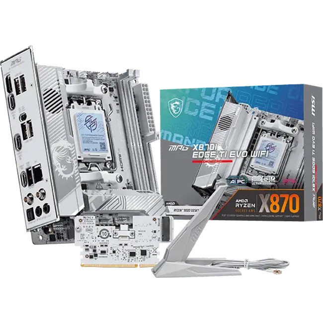 Материнская плата MSI MPG X870I EDGE TI EVO WIFI Материнская плата MSI MPG X870I EDGE TI EVO WIFI