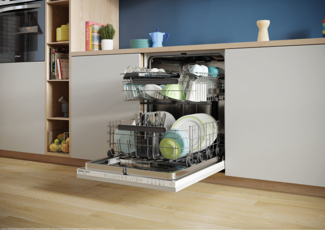 Встраиваемая посудомоечная машина CANDY CI 4E7L0W-08