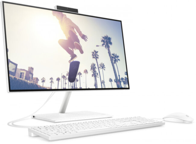 Моноблок HP All-in-One 24-cb0041ur Bundle All-in-One PC