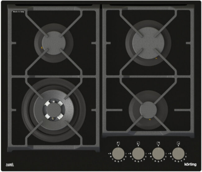Встраиваемая варочная панель Korting HGG 6987 CTN FLC