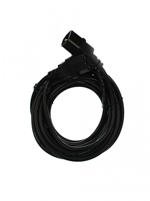 Кабель монитор - компьютер 220V (UPS -> устройство) <VDE> 3G*0.75mm2 VCOM <CE001-CU0.75-5>, 5,0м VCOM CE001-CU0.75-5M