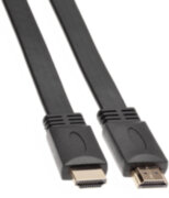 Кабель HDMI 19M/M ,плоский,ver. 2.0, 4K@60 Hz 1m VCOM <CG522F-1M> VCOM HDMI (m) - HDMI (m) 1м Кабель HDMI 19M/M ,плоский,ver. 2.0, 4K@60 Hz 1m VCOM <CG522F-1M> VCOM HDMI (m) - HDMI (m) 1м