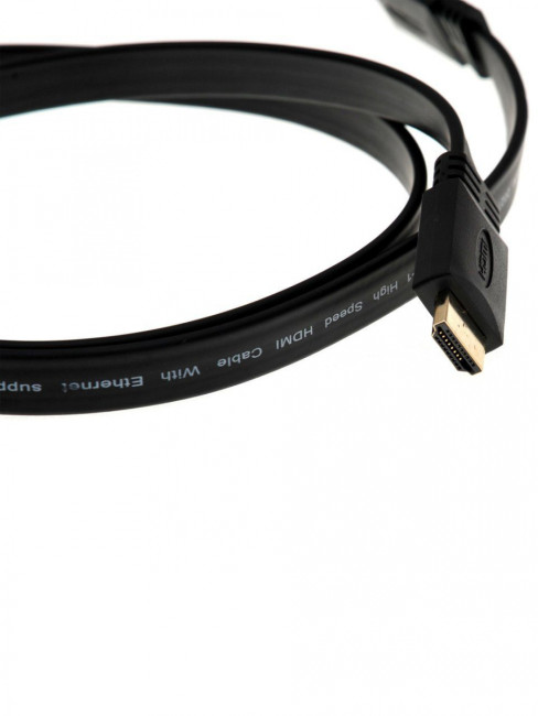 Кабель HDMI 19M/M ,плоский,ver. 2.0, 4K@60 Hz 1m VCOM <CG522F-1M> VCOM HDMI (m) - HDMI (m) 1м Кабель HDMI 19M/M ,плоский,ver. 2.0, 4K@60 Hz 1m VCOM <CG522F-1M> VCOM HDMI (m) - HDMI (m) 1м