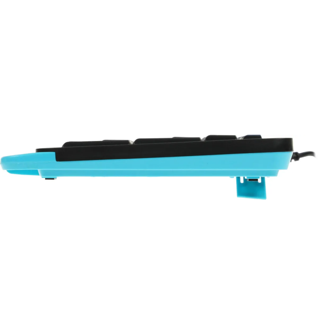 Клавиатура A4Tech FK10 черный/синий USB (FK10 BLUE) каб.:1.5м A4Tech FK10 BLUE