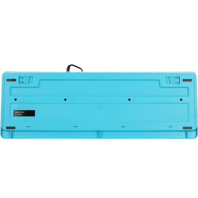 Клавиатура A4Tech FK10 черный/синий USB (FK10 BLUE) каб.:1.5м A4Tech FK10 BLUE