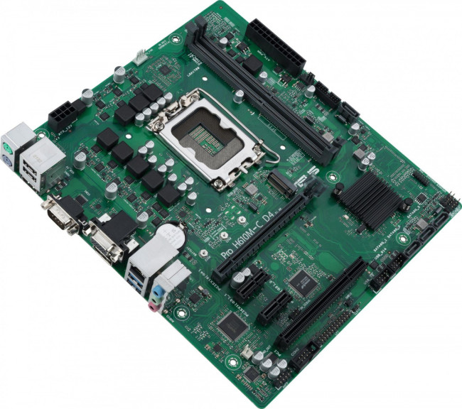 Материнская плата ASUS PRO H610M-C D4-CSM Материнская плата ASUS PRO H610M-C D4-CSM