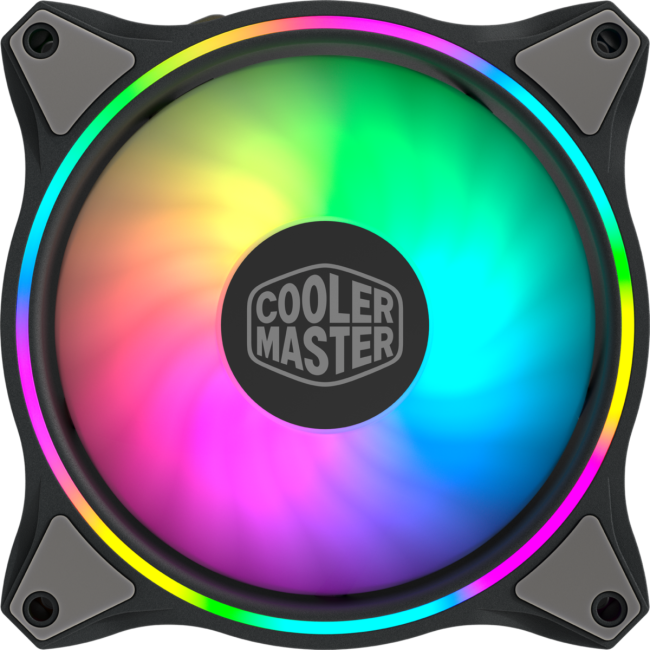 3 Кулера для корпуса 1 Ватт Cooler Master MasterFan MF120 Halo 3in1
