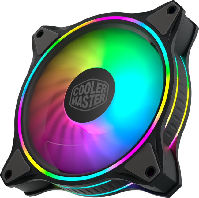 3 Кулера для корпуса 1 Ватт Cooler Master MasterFan MF120 Halo 3in1