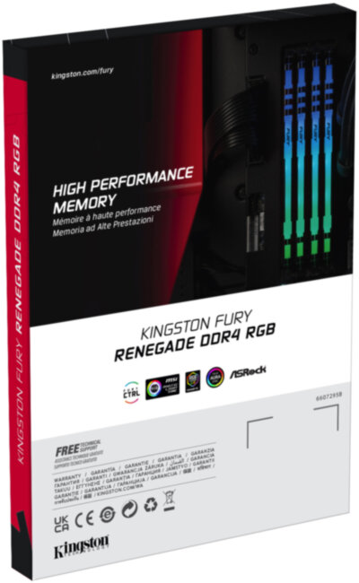 Память оперативная Kingston FURY Renegade RGB KF440C19RBAK2/16
