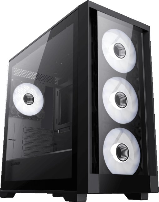 Компьютерный корпус mATX, без блока питания GameMax DEFENDER TG