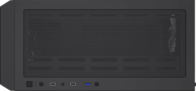 Компьютерный корпус mATX, без блока питания GameMax DEFENDER TG