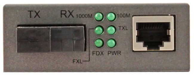 Медиаконвертер OSNOVO OMC-1000-11S5a Медиаконвертер OSNOVO OMC-1000-11S5a