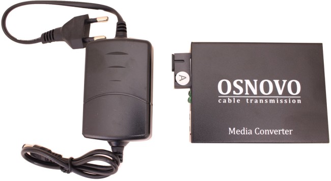 Медиаконвертер OSNOVO OMC-1000-11S5a Медиаконвертер OSNOVO OMC-1000-11S5a