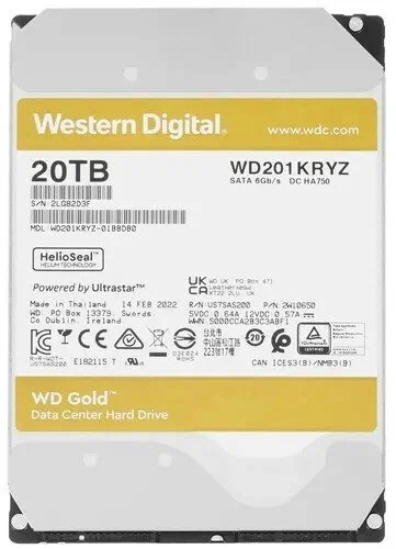 Жесткий диск WD WD201KRYZ Жесткий диск WD WD201KRYZ