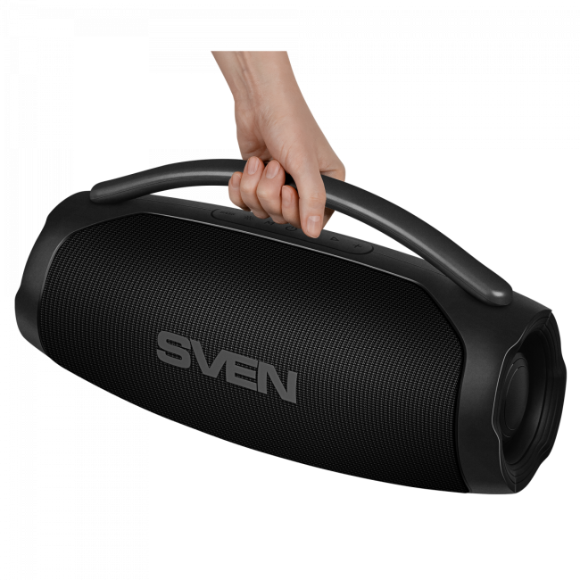 АС SVEN PS-375, черный, акустическая система (60 Вт, TWS, Bluetooth, USB, 4500мА*ч) SVEN PS-375 АС SVEN PS-375, черный, акустическая система (60 Вт, TWS, Bluetooth, USB, 4500мА*ч) SVEN PS-375
