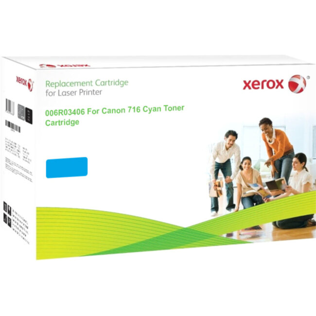Картридж для Canon - Восстановленный 716C - Синий Xerox 006R03406
