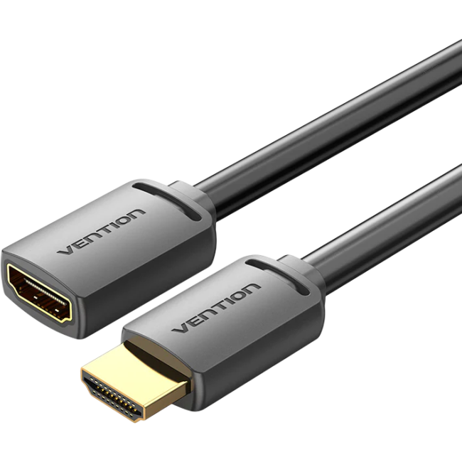 Кабель-удлинитель Vention HDMI High speed v2.0 with Ethernet 19F/19M - 5м Vention AHCBJ Кабель-удлинитель Vention HDMI High speed v2.0 with Ethernet 19F/19M - 5м Vention AHCBJ