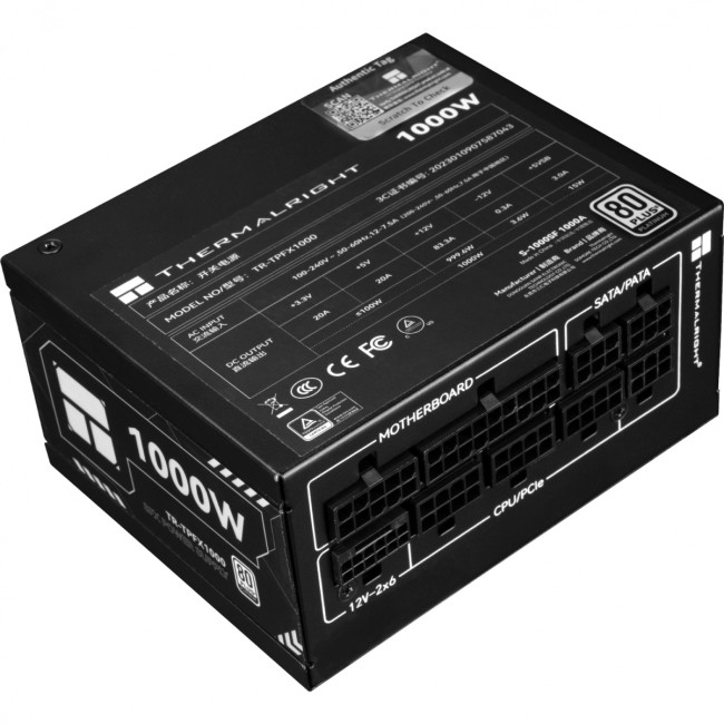 Блок питания 1000W Thermalright TR-TPFX 1000 Блок питания 1000W Thermalright TR-TPFX 1000