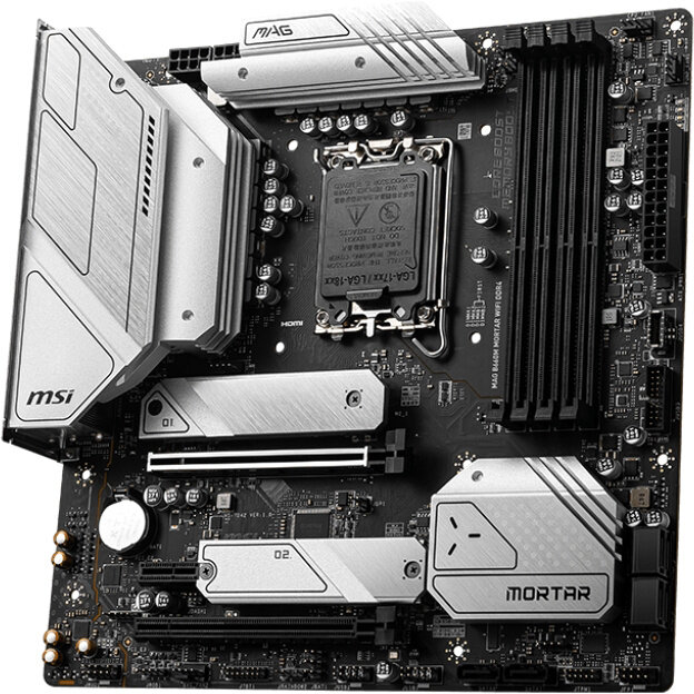 Материнская плата MSI MAG B660M MORTAR WIFI DDR4 Материнская плата MSI MAG B660M MORTAR WIFI DDR4