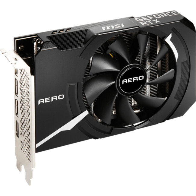 Видеокарта MSI GeForce RTX 3050 AERO ITX 8G OC Видеокарта MSI GeForce RTX 3050 AERO ITX 8G OC
