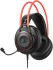 Наушники с микрофоном A4Tech G200S USB/ BLACK +RED Наушники с микрофоном A4Tech G200S USB/ BLACK +RED