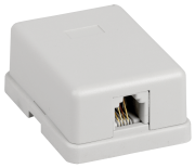Настенная розетка RJ12, кат.3 UTP, 1-порт ITK CS2-3C3U-12 Настенная розетка RJ12, кат.3 UTP, 1-порт ITK CS2-3C3U-12