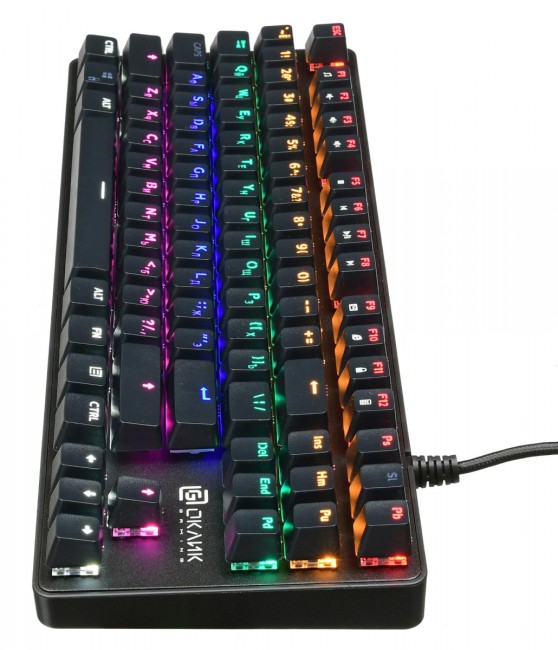 Клавиатура Oklick 969G SHOTGUN механическая черный USB Multimedia for gamer LED Oklick 1176616 Клавиатура Oklick 969G SHOTGUN механическая черный USB Multimedia for gamer LED Oklick 1176616