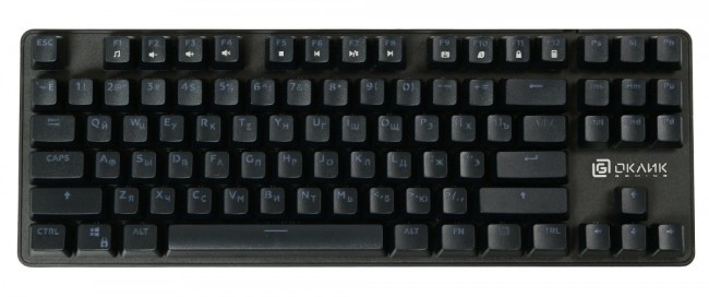 Клавиатура Oklick 969G SHOTGUN механическая черный USB Multimedia for gamer LED Oklick 1176616 Клавиатура Oklick 969G SHOTGUN механическая черный USB Multimedia for gamer LED Oklick 1176616