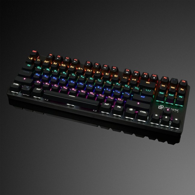 Клавиатура Oklick 969G SHOTGUN механическая черный USB Multimedia for gamer LED Oklick 1176616 Клавиатура Oklick 969G SHOTGUN механическая черный USB Multimedia for gamer LED Oklick 1176616