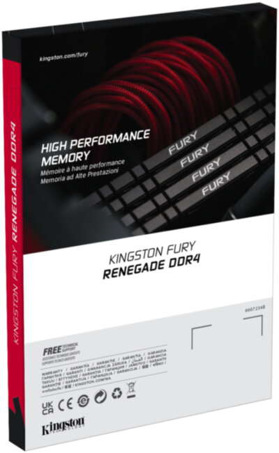 Память оперативная Kingston FURY Renegade KF436C16RB1/16 Память оперативная Kingston FURY Renegade KF436C16RB1/16
