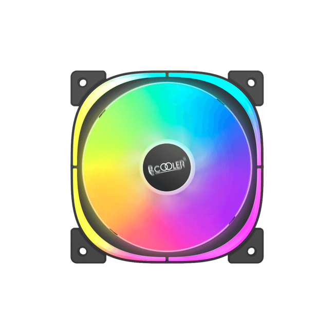 Кулер для корпуса PCCooler EF 120 ARGB BK 3 IN 1