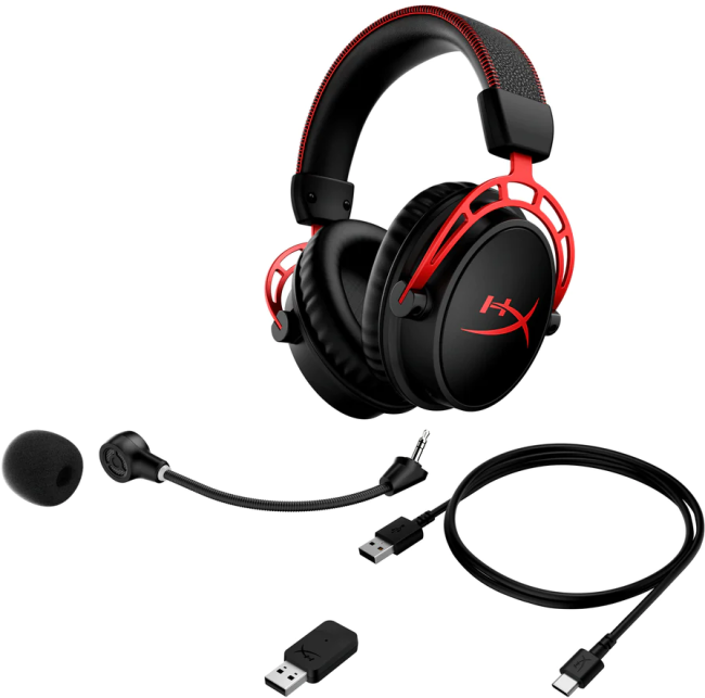 Гарнитура игровая HyperX Cloud Alpha Wireless Гарнитура игровая HyperX Cloud Alpha Wireless