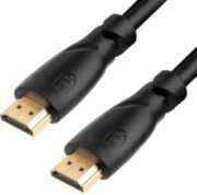Greenconnect Кабель Premium 7.0m HDMI версия 2.0, HDR Ultra HD 4K60 Hz/ 5K30Hz, 3D, Ethernet 18.0 Гбит/с, OD8.0mm, 28/26 AWG черный, GCR-HM312-7.0m Greenconnect HDMI (m)- HDMI (m) 7м