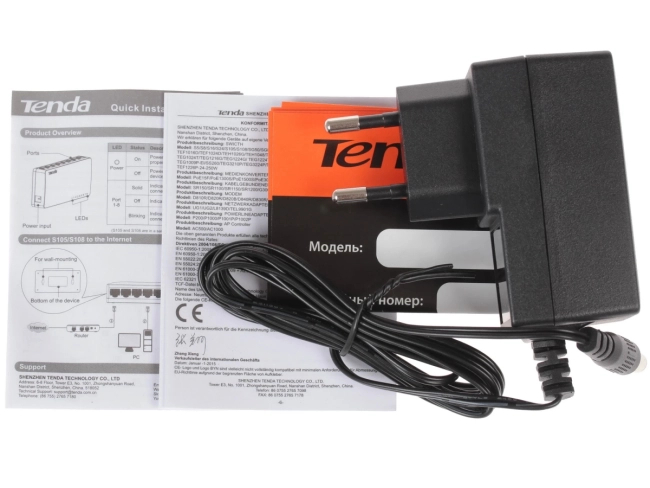 Коммутатор Tenda S105 Коммутатор Tenda S105